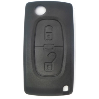 Capa chave canivete Citroen 308 408 02 botões