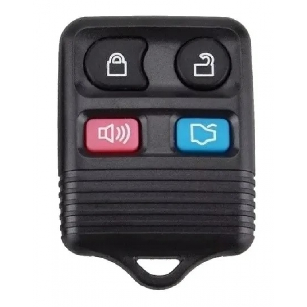 Capa chave telecomando Fiesta, Ka, Ecosport - 04 botões