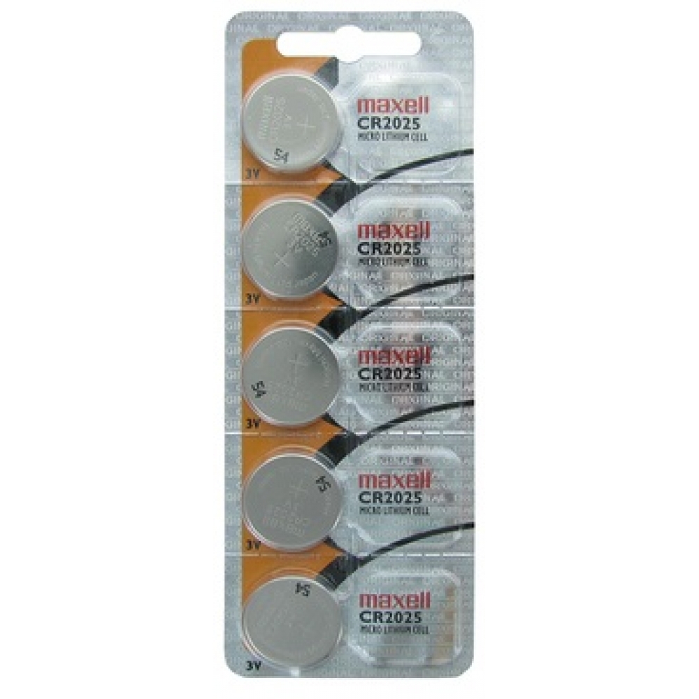 Bateria 2032 3v para telecomandos (cartela com 5) Maxell