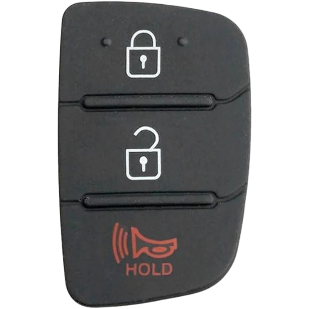 Capa chave (botão) telecomando Hyundai HB20 Hatch 03 botões
