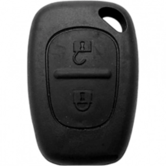 Capa chave telecomando Clio I e II 02 botões