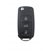 Carcaça Chave canivete Gol, Golf, Passat, Jetta G V, Tiguan após 2015 - 03 botões