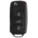 CHAVE CANIVETE OCA VW POLO BORA PASSAT TIGUAN GOL VOYAGE UP G6 03 BOTOES