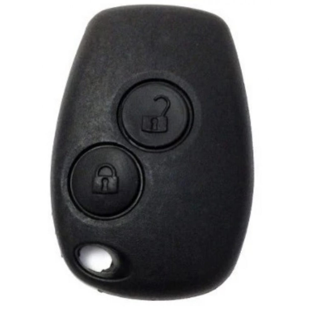 Capa chave telecomando Sandero Logan Duster Clio Symbol 2 botões