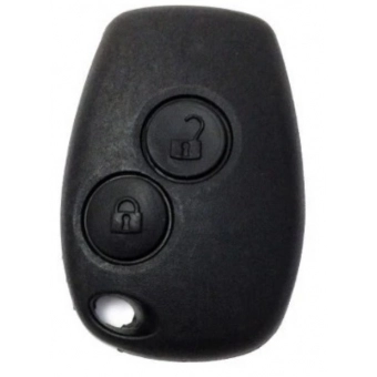 Capa chave telecomando Sandero Logan Duster Clio Symbol 2 botões