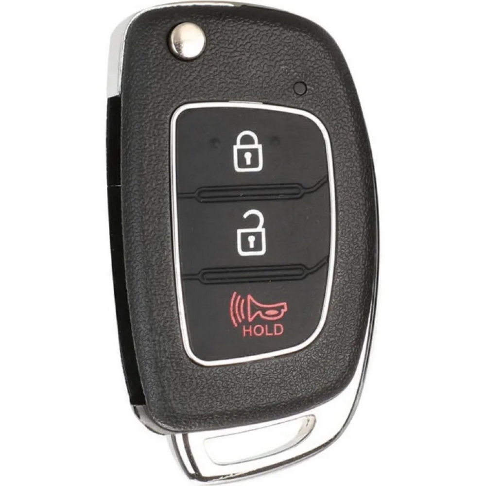 Chave canivete oca Hyundai HB20 03 botoes