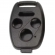 Cabeça chave Honda Civic, Fit, City 03 bts com panico