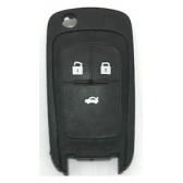 Capa chave canivete Onix, Cruze, Spin, Cobalt, S10, Montana, Prisma 3 bts