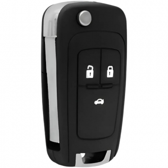 Chave canivete Onix, Cruze, Spin, S10, Montana 03 botoes